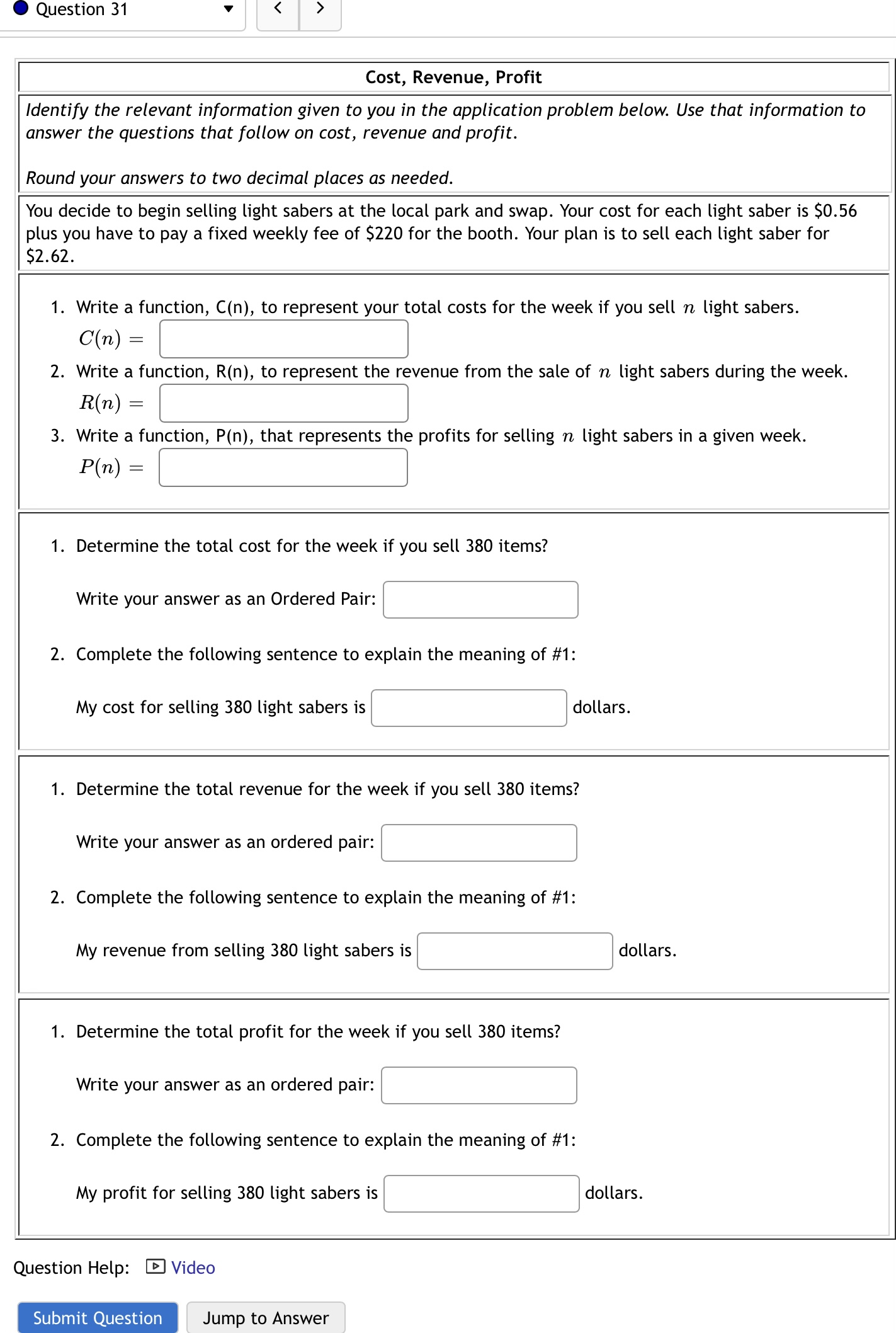0 Question 27 v < > Characteristics of an
