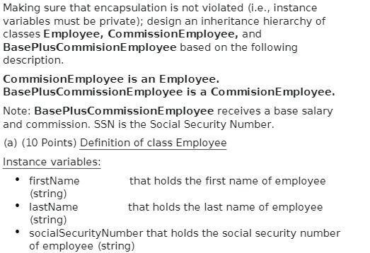 Making sure that encapsulation is not violated