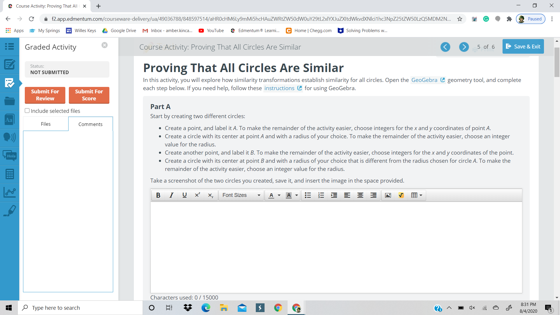 @ Course Activity: Proving That All ( X + X -> C
