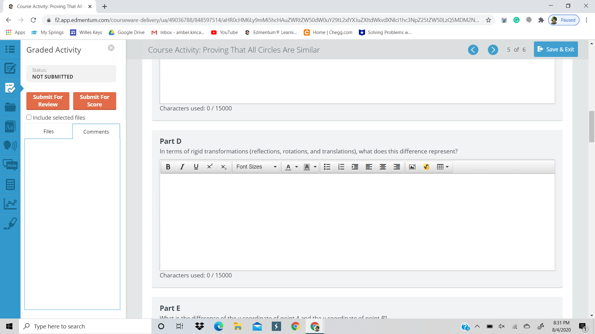 @ Course Activity: Proving That All ( X + X -> C