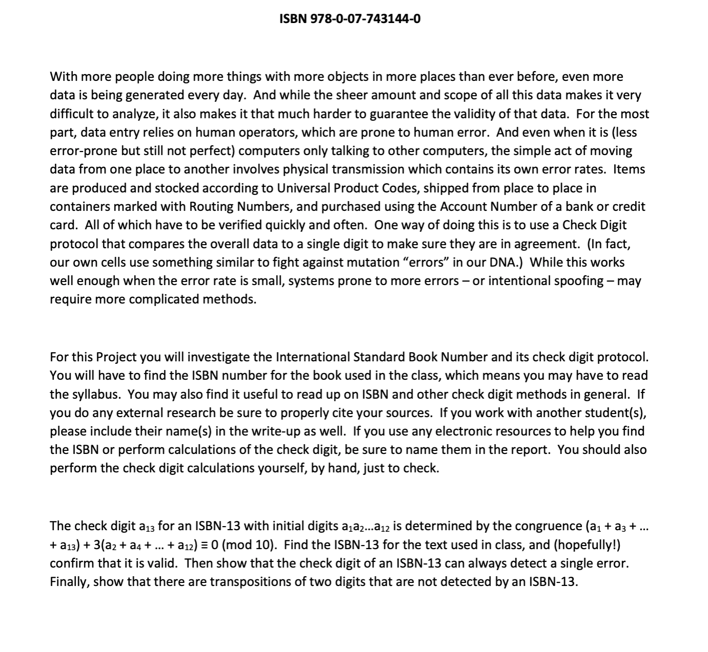 Can some one please help me with this??? ISBN-13: