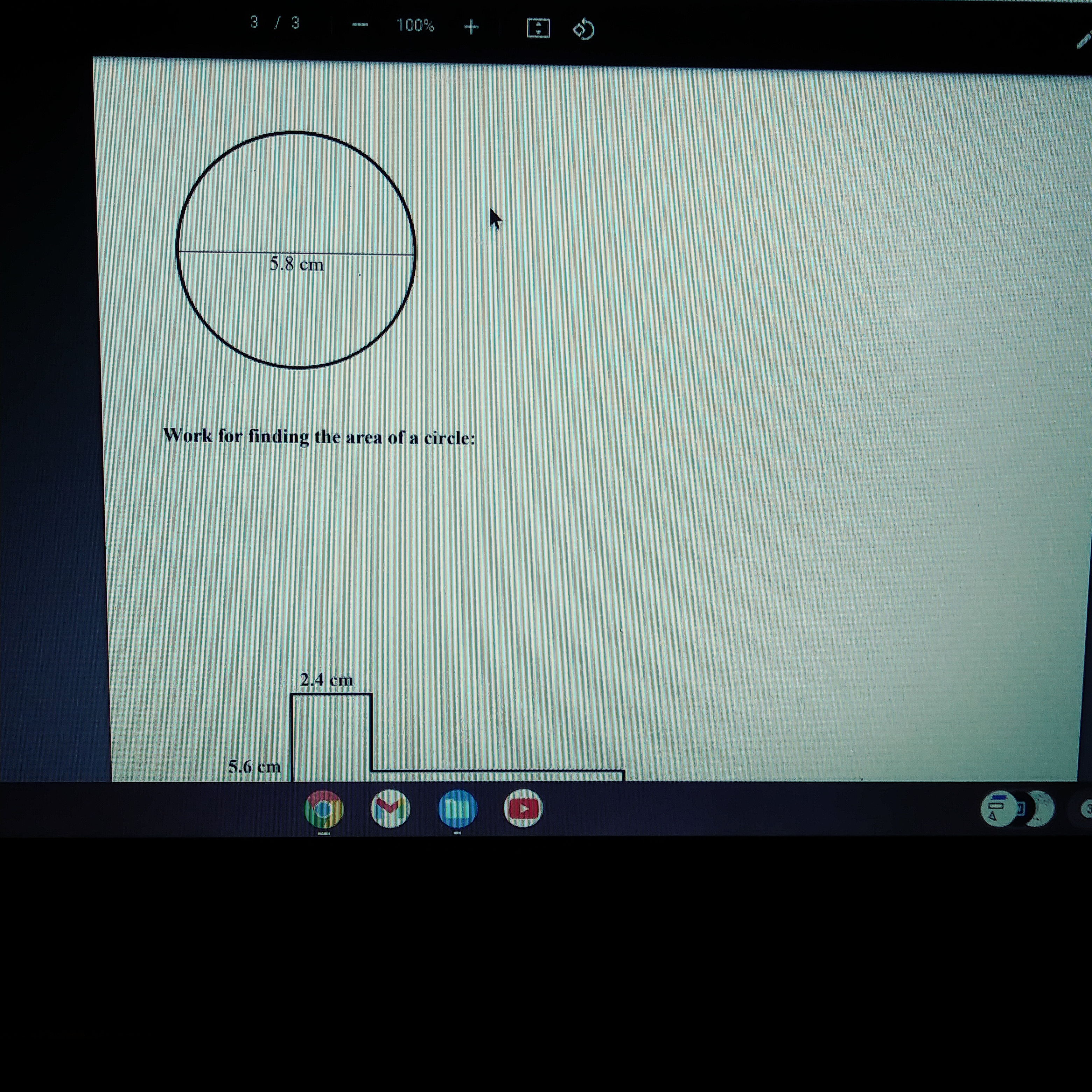3 100% Area Worksheet If you need more help with