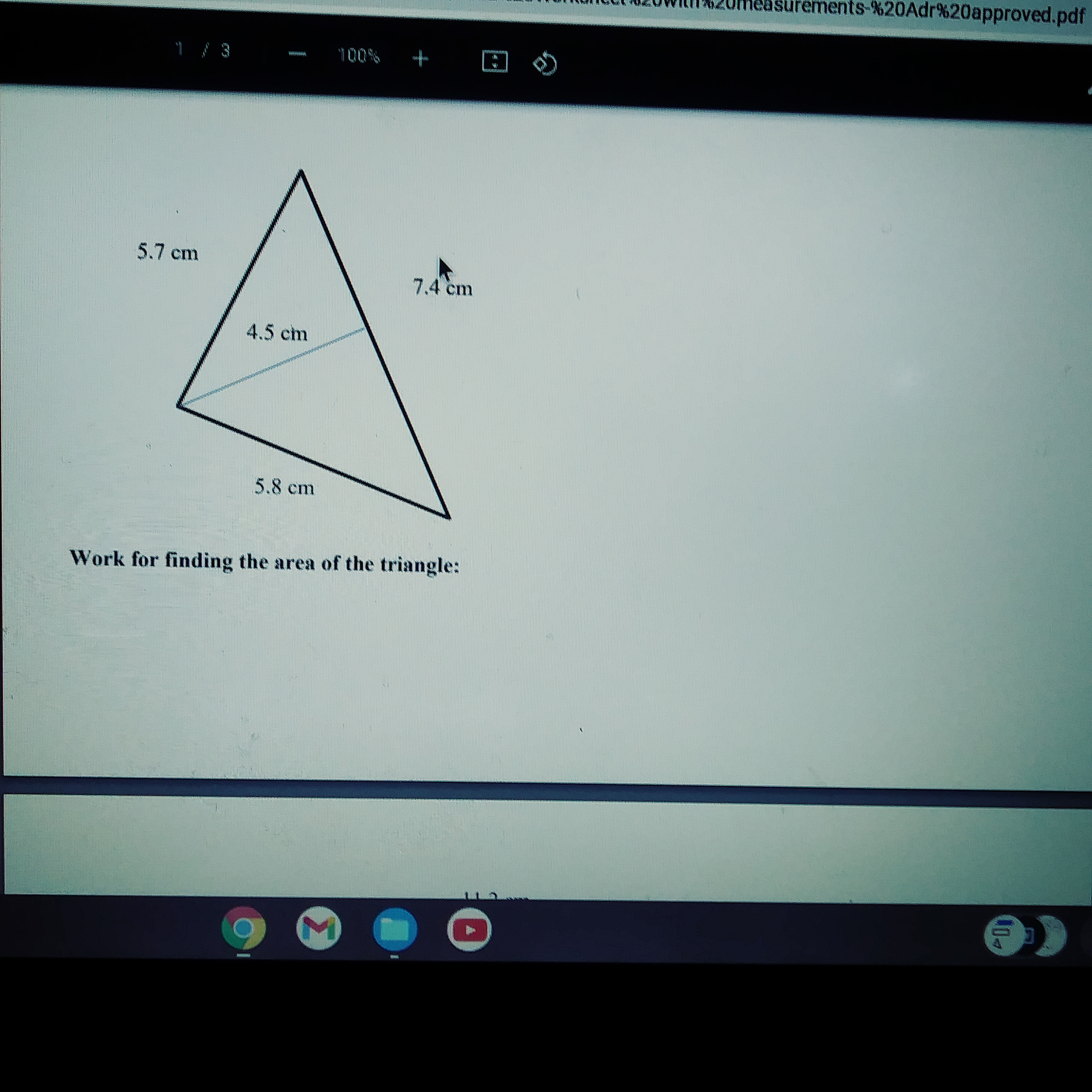 3 100% Area Worksheet If you need more help with