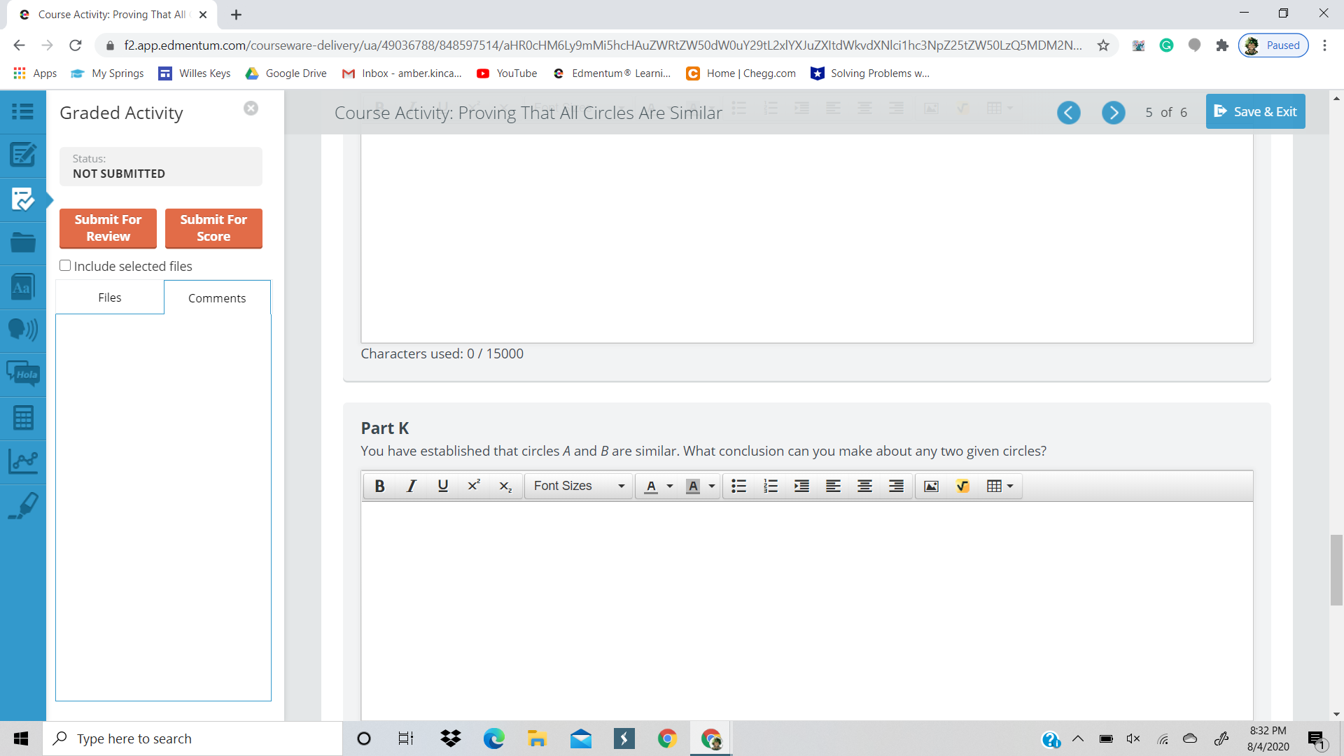 @ Course Activity: Proving That All ( X + X -> C