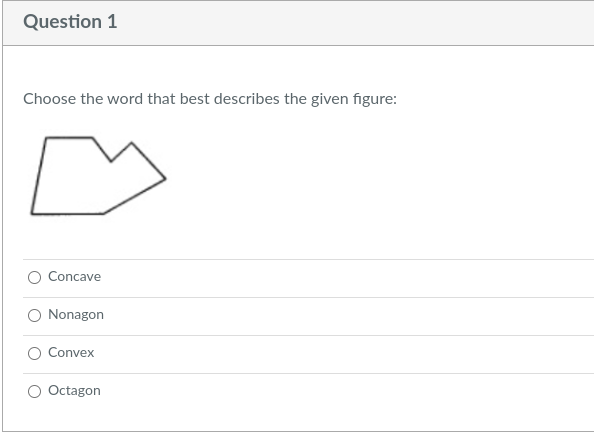 Help on these please. 1. Question 1 Choose the