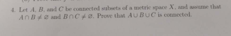 please answer #4 asap ? 4. Let A. B, and C be