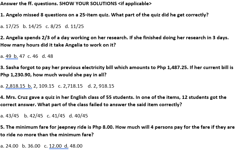 + follow INSTRUCTIONS + show complete solutions +