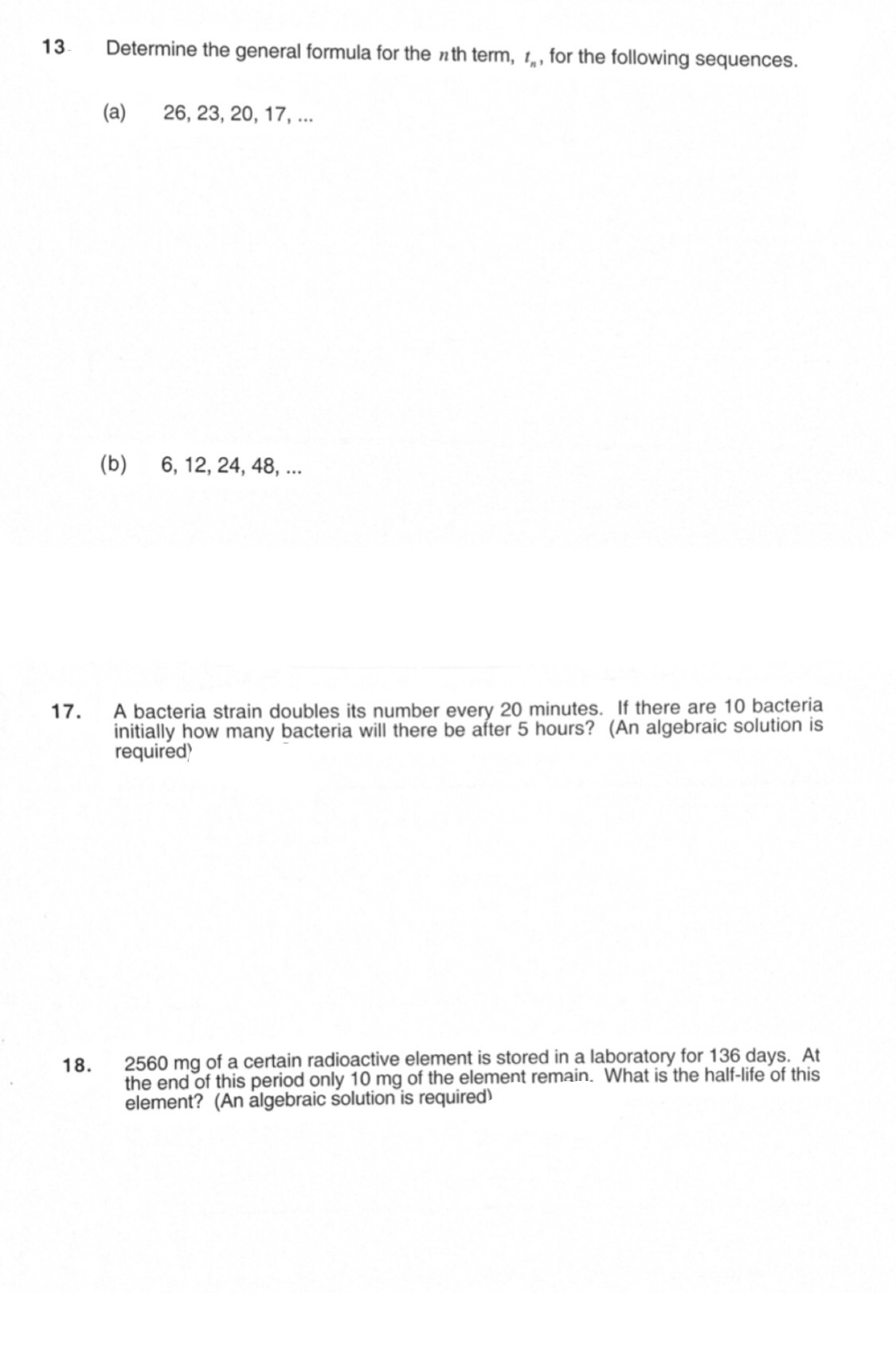 What are the answers with explanation? 13