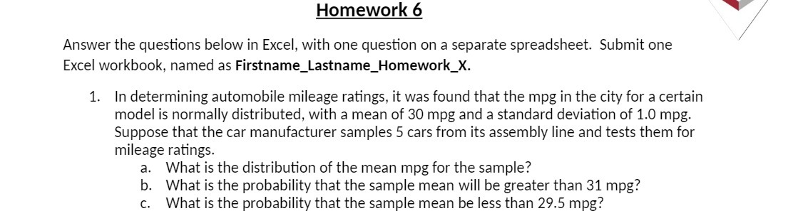 Homework 6 "7 Answer the questions below in