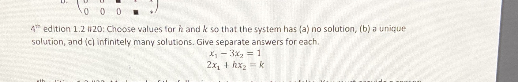 Need help with this question 0 4th edition 1.2