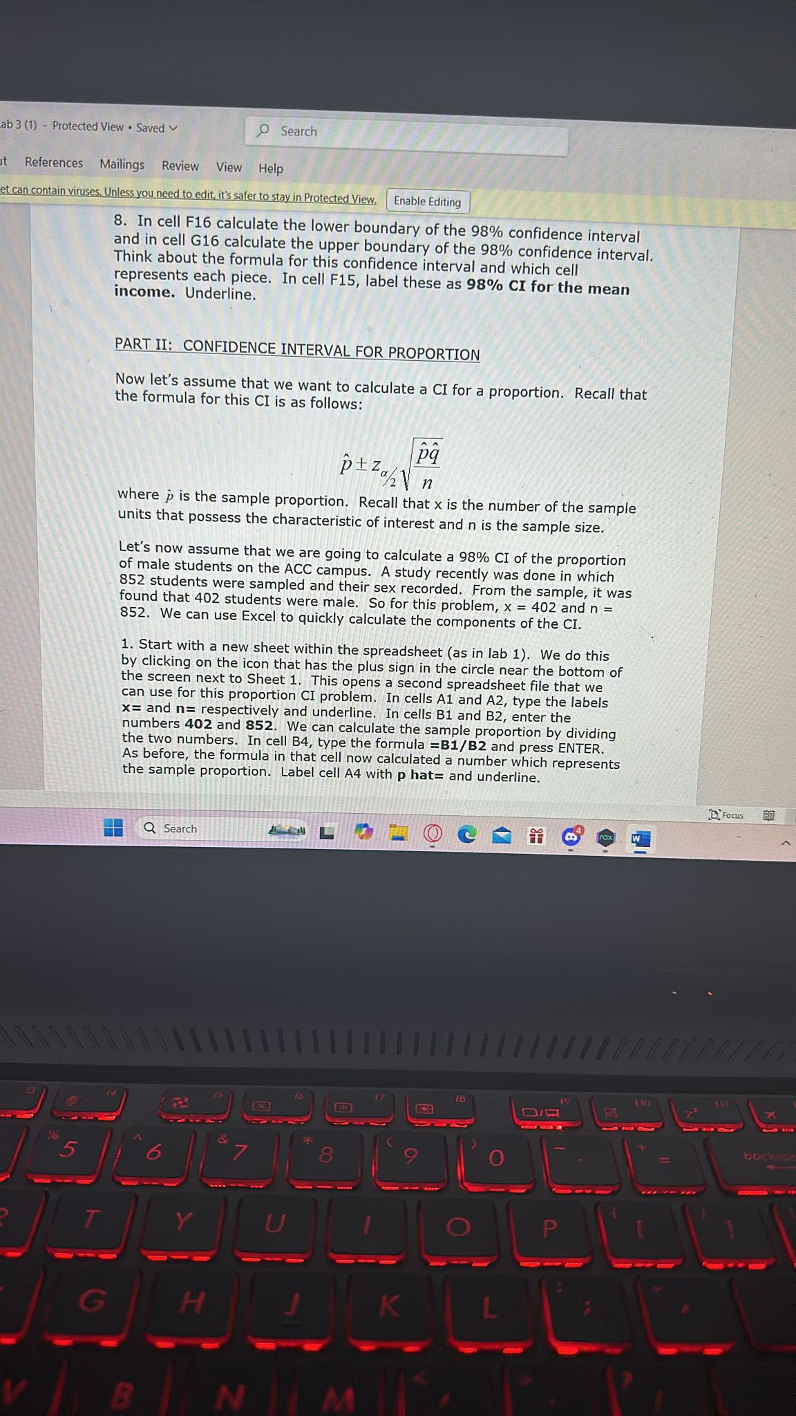 please do it in excel and upload it to google