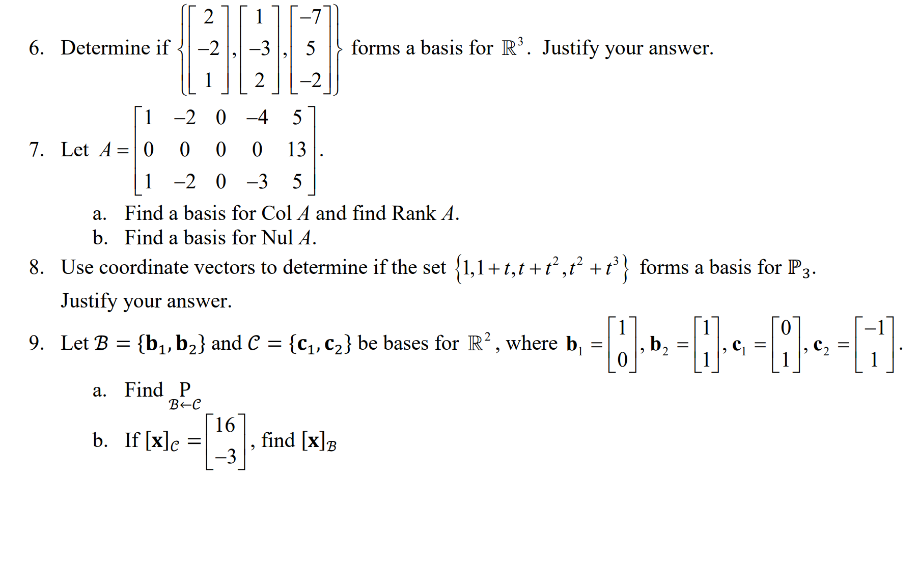 If a problem asks you to justify your answer,