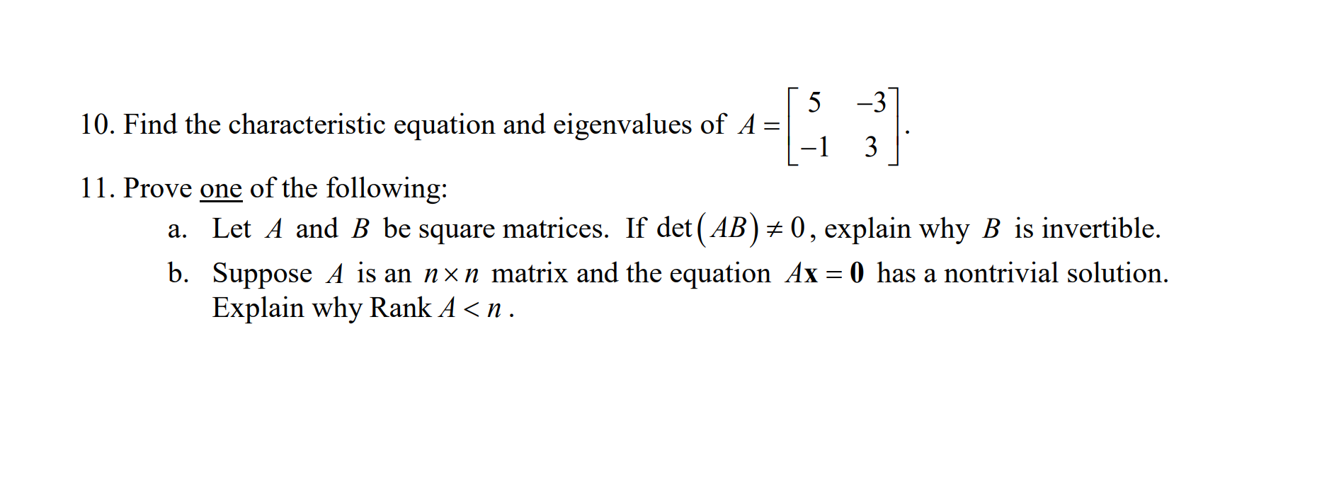 If a problem asks you to justify your answer,