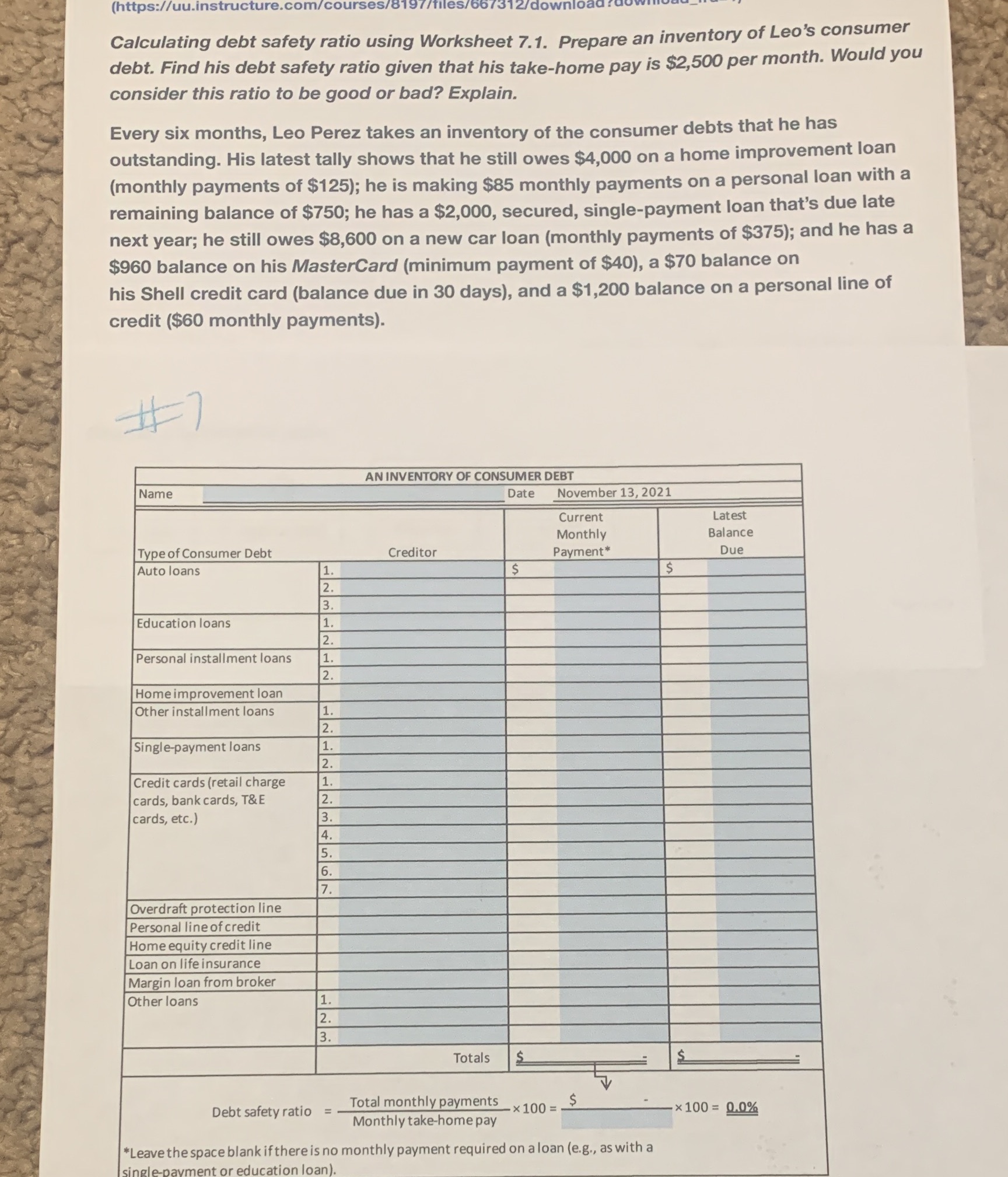 Above you will see the direction and bottom is