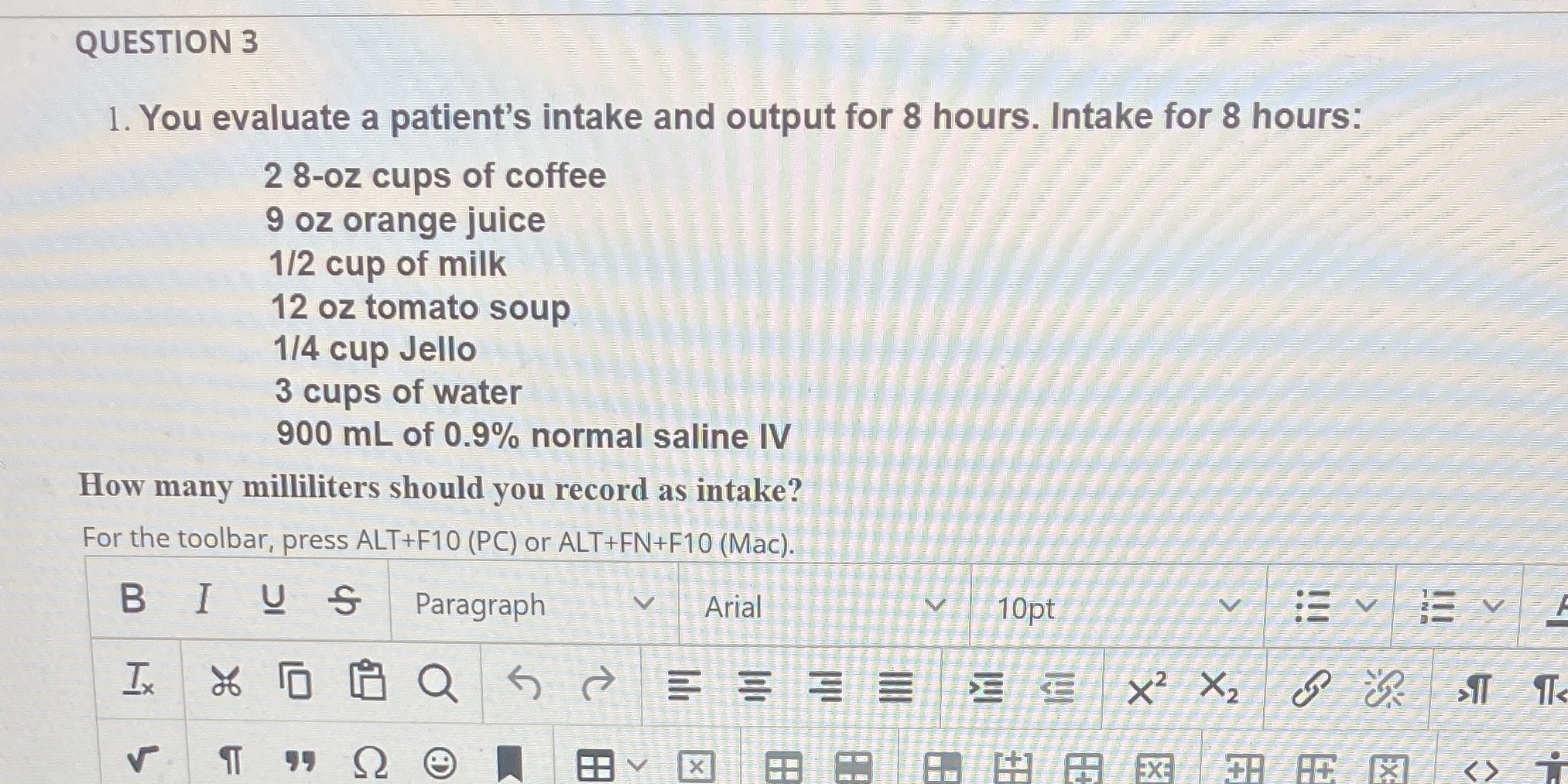 For values greater than 1, round to the tenth