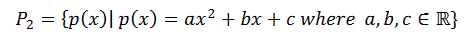 Show work by typing if possible. P2 = {p(x)|p(x)
