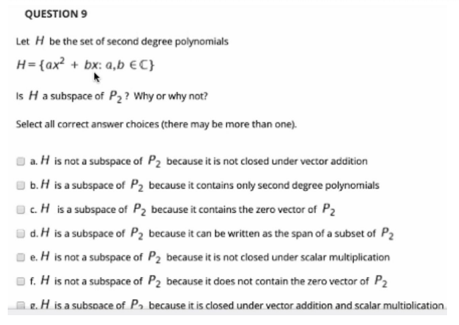 need correction options, with reason, Only,