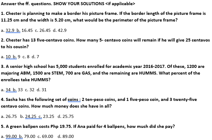 + follow INSTRUCTIONS + show complete solutions +