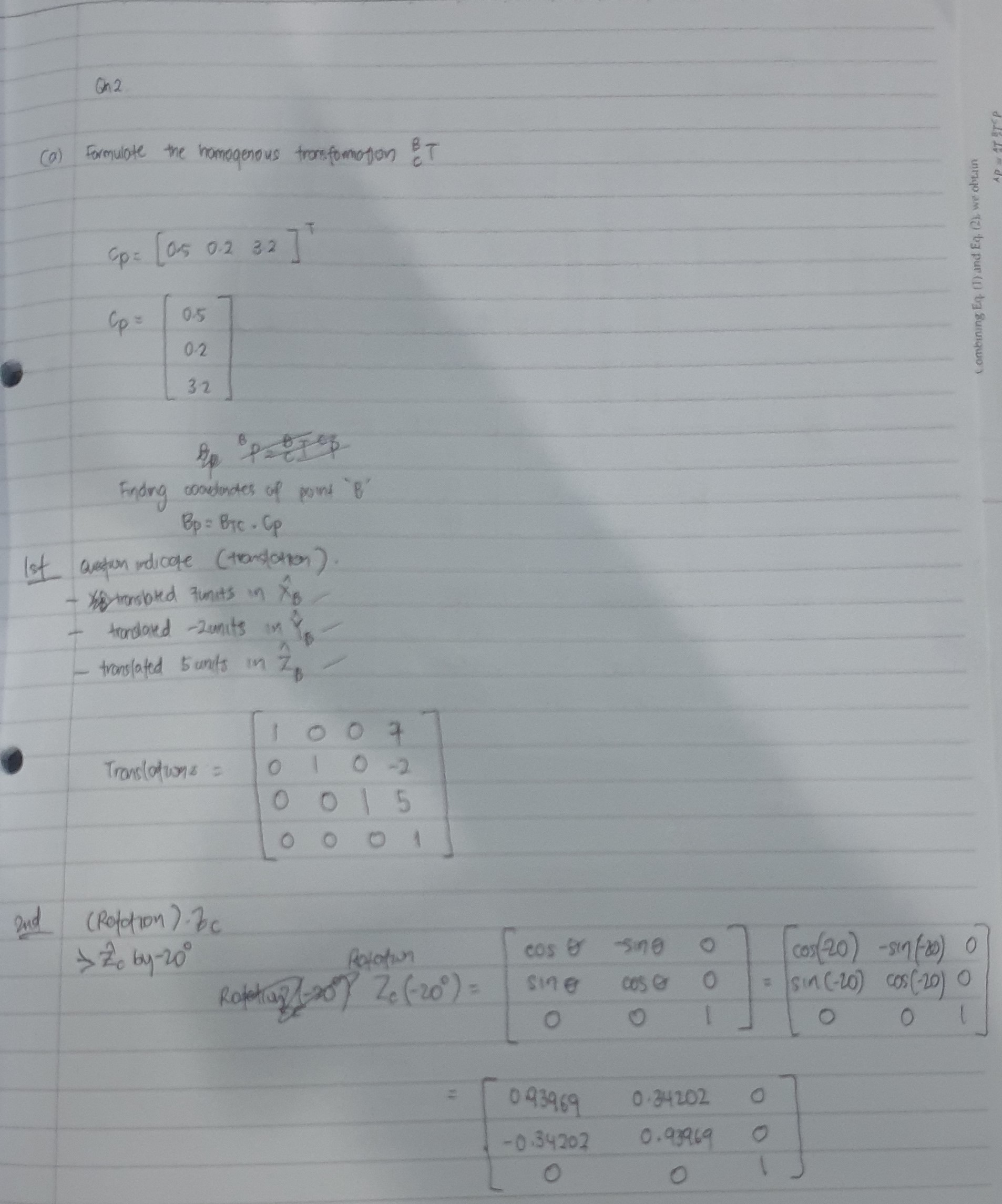 Question 2 shown below I have attempt question 2a