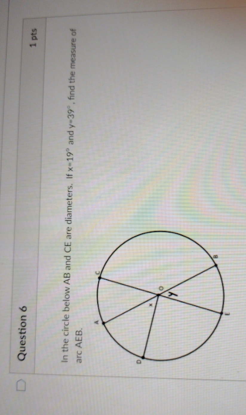 how do I solve this thank you Question 6 1 pts In