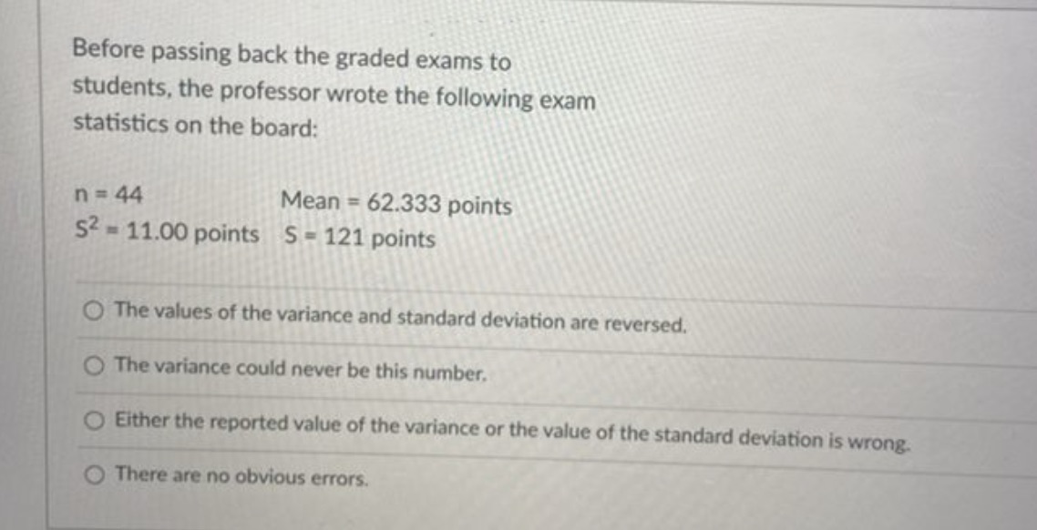 Before passing back the graded exams to students,