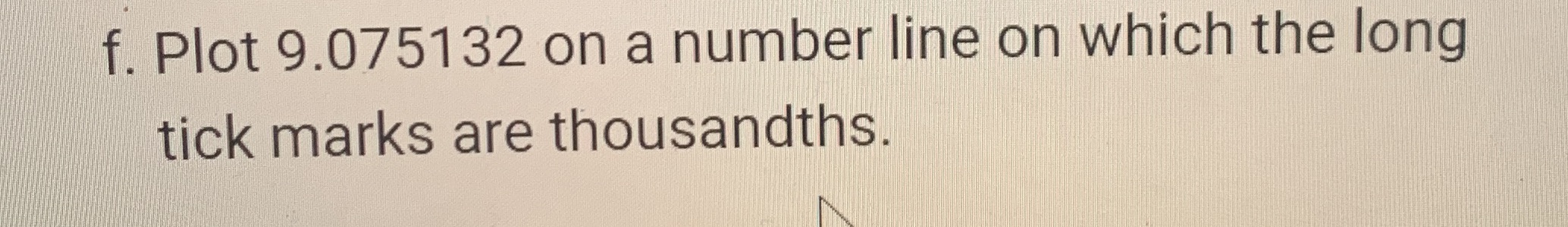 hi! i'm confused on how to make a number line