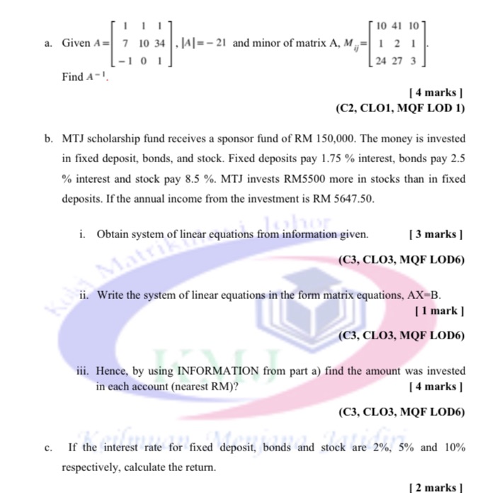 i hope u can show the working with correct