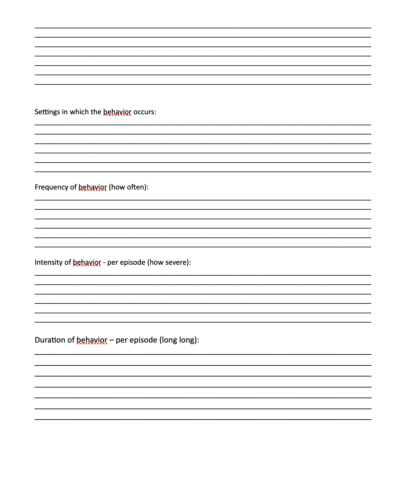 PSYC 1083 Principles of Behaviour and