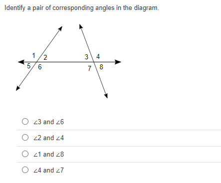 Number 1. Identify the correct two-column proof