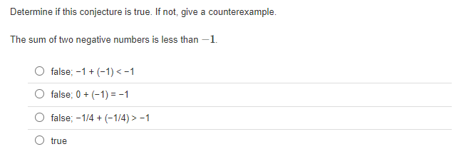 Number 1. Identify the correct two-column proof