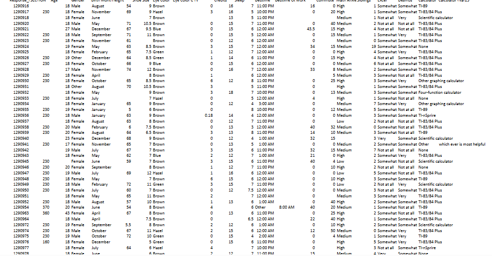 Quantitative and discrete Quantitative and