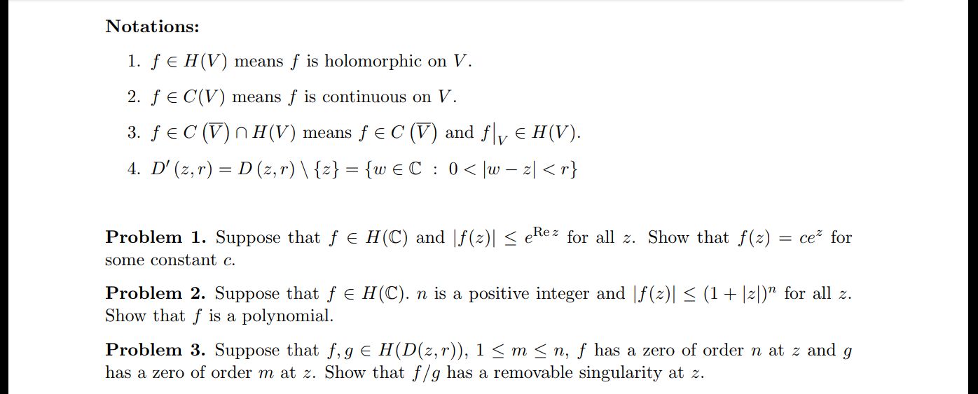 Thank you advance.?? Notations: 1. f E H (V)