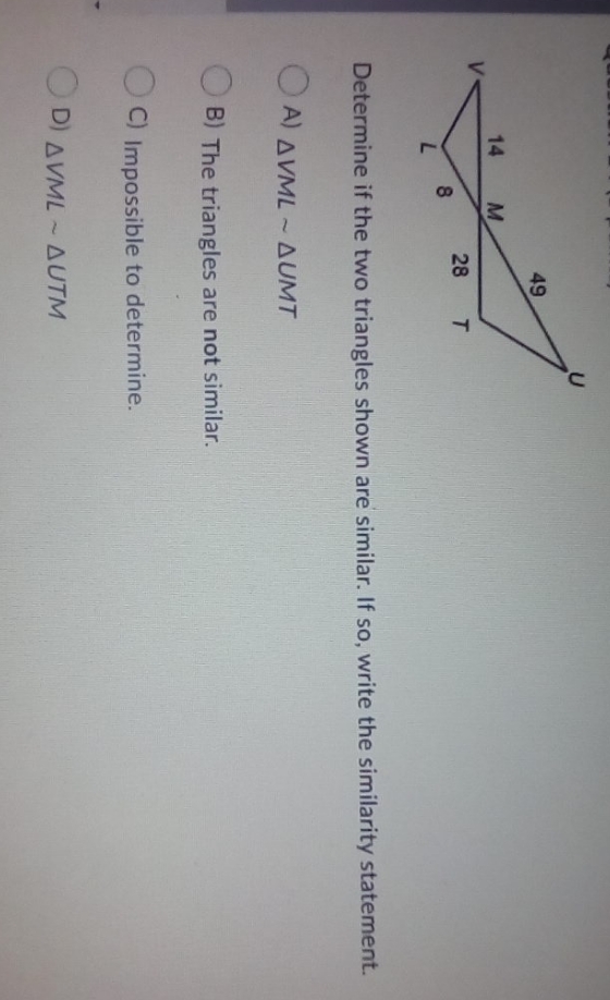 please give explanation CO Determine if the two