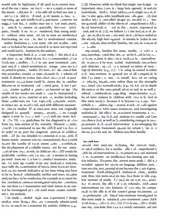 would only be legitimate, if all used intruments