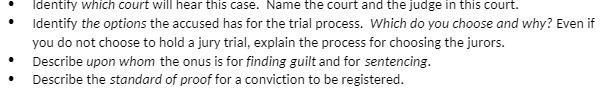 Identity which court will hear this case. Name