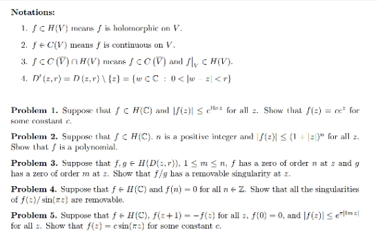 thank you advance Notations: 1. / C H(V) means /