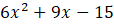 Problem 1 Describe how to factor the trinomial