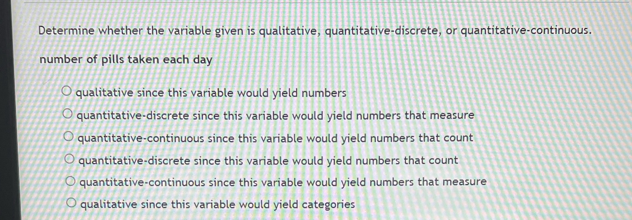 What is the solution ? Determine whether the