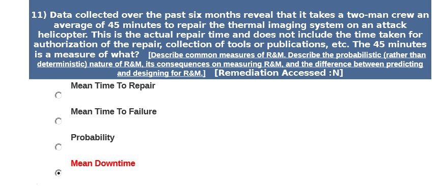 11) Data collected over the past six months