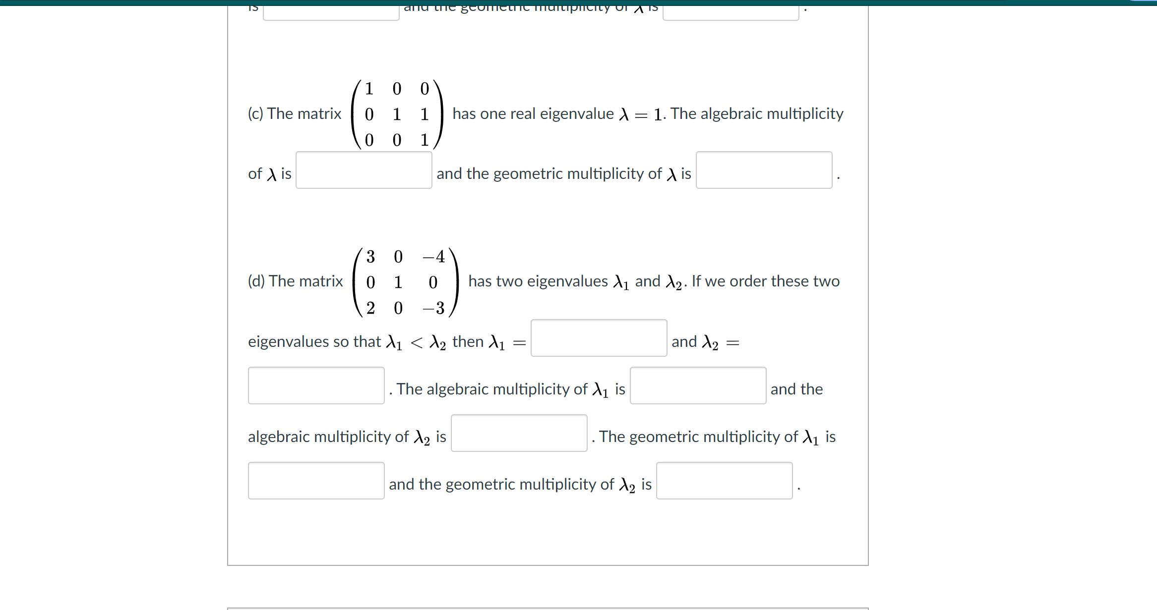 i need help following Let A be a square 71 X
