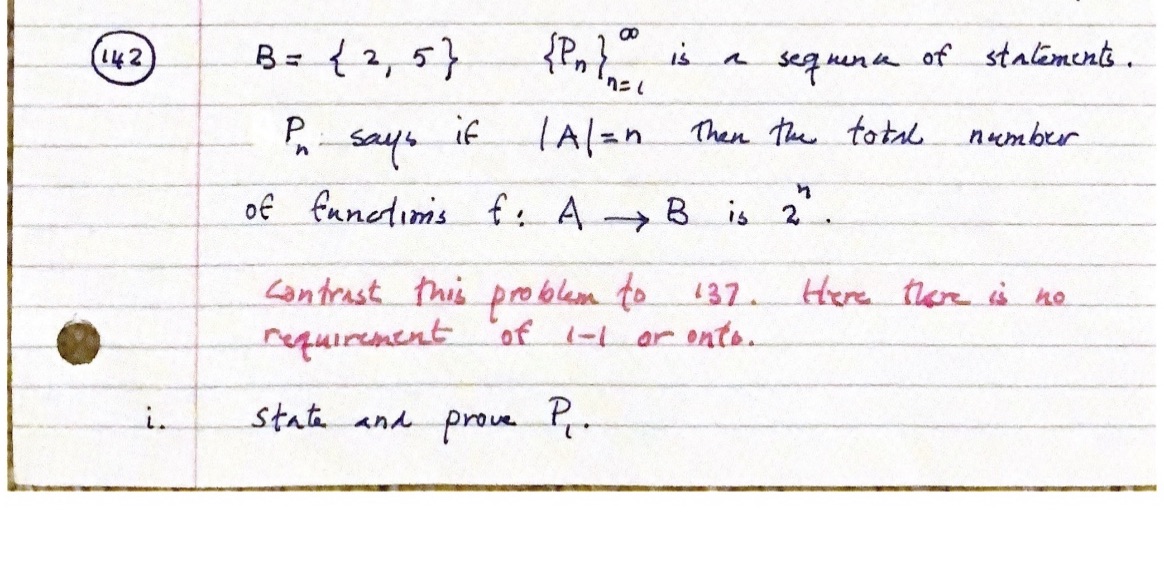 142 B = ( 2 5 7 is a sequence of statements nel