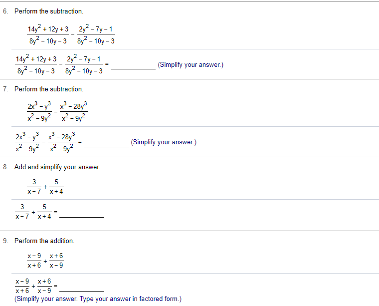 Can you please the below from 1-9 and put the