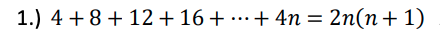 Instruction: Use mathematical induction to prove