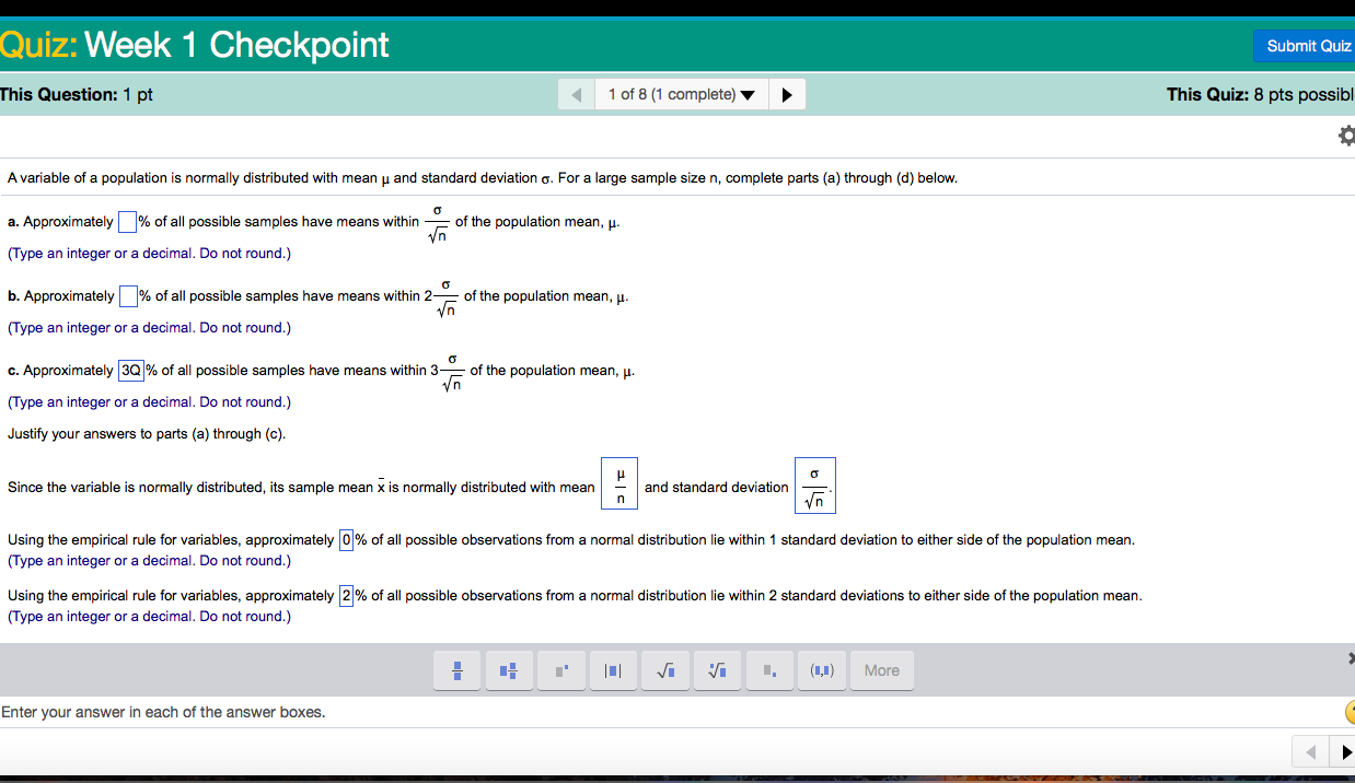 ? Ouiz:Week1 Checkpoint Sumo... mw1pt 4