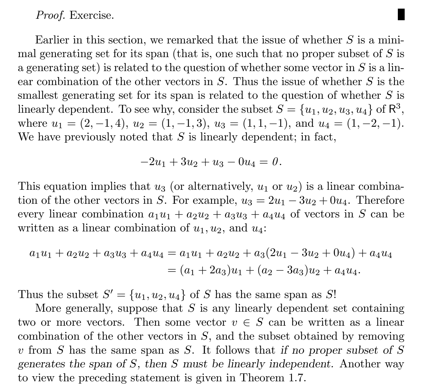 Prove Theorem 1.6 and its corollary. Theorem 1.6.