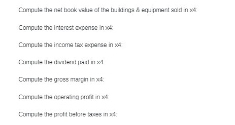 Compute the net book value of the buildings &