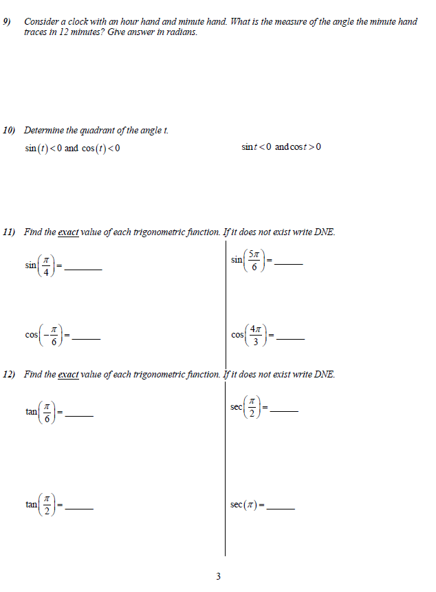Math 160 Exam 2 Practice. Read the instructions