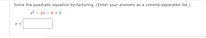 Solve the equation by extracting the square