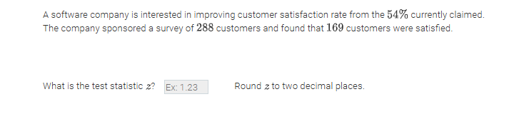 A software company is interested in improving
