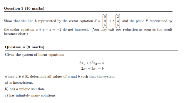 Please answer question Question 3 (10 marks) Show